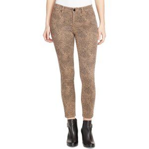 WILLIAM RAST Denim Animal Print Skinny Ankle Jeans Jrs Size 28 - NEW w/ TAGS
